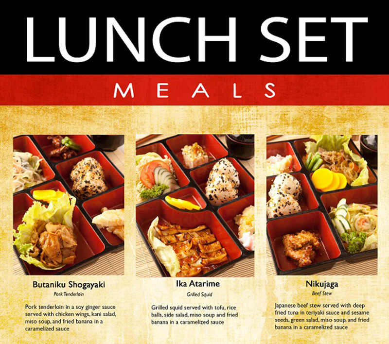 Lunch Set Meals